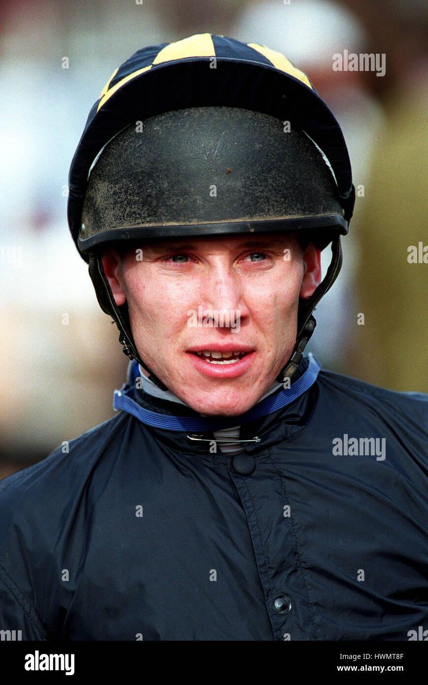 RICHARD JOHNSON JOCKEY 14 March 2000 Stock Photo - Alamy