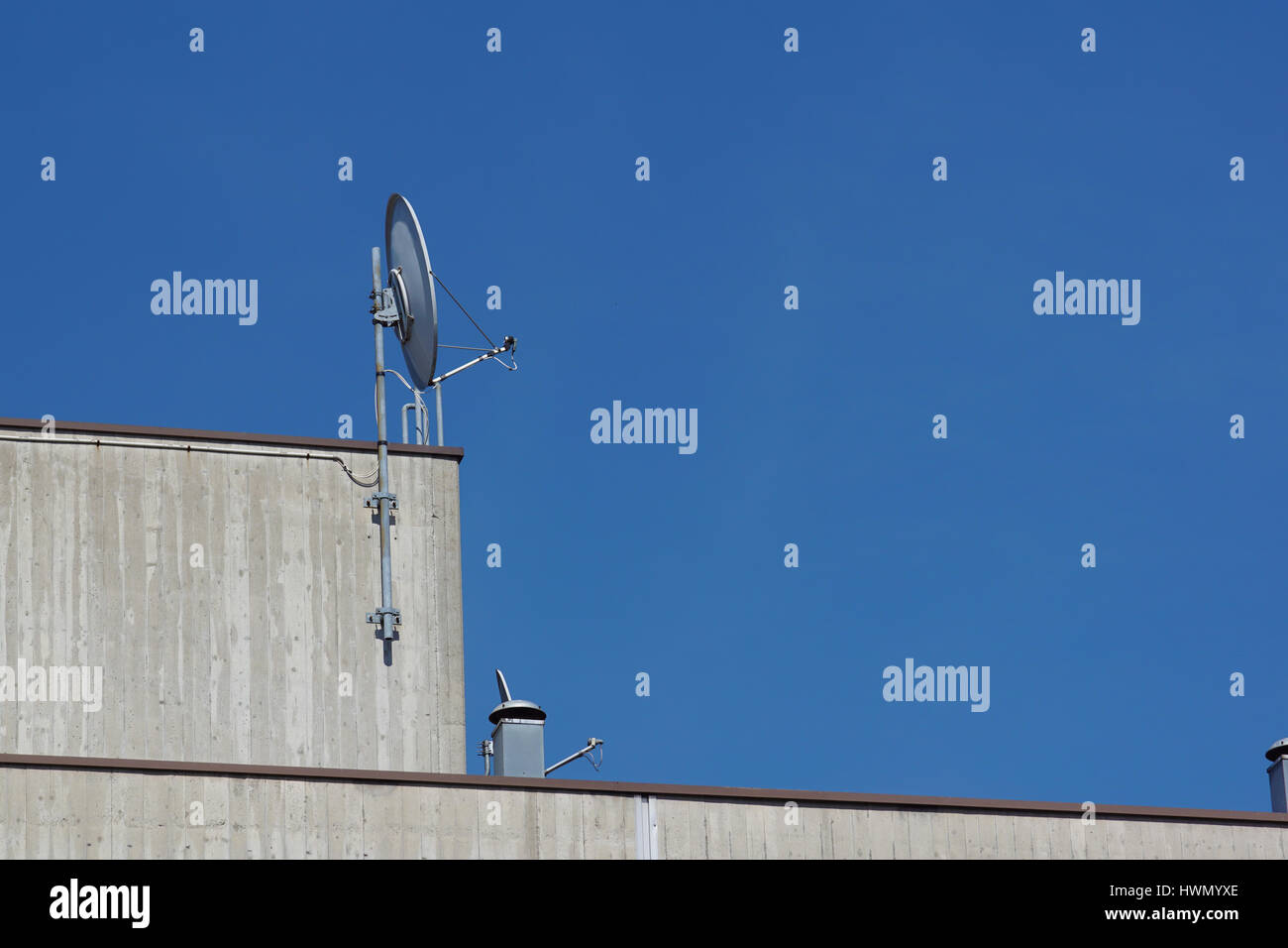 satellite antenna Stock Photo