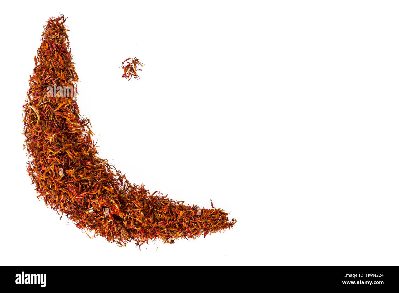 Expensive seasoning spice saffron Stock Photo Alamy