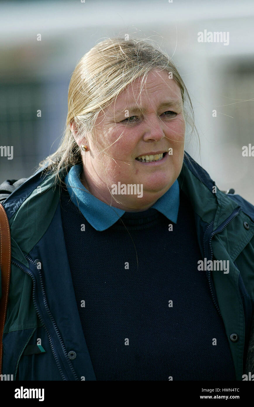 LYNN SIDDALL RACE HORSE TRAINER HEXHAM RACECOURSE HEXHAM 04 October