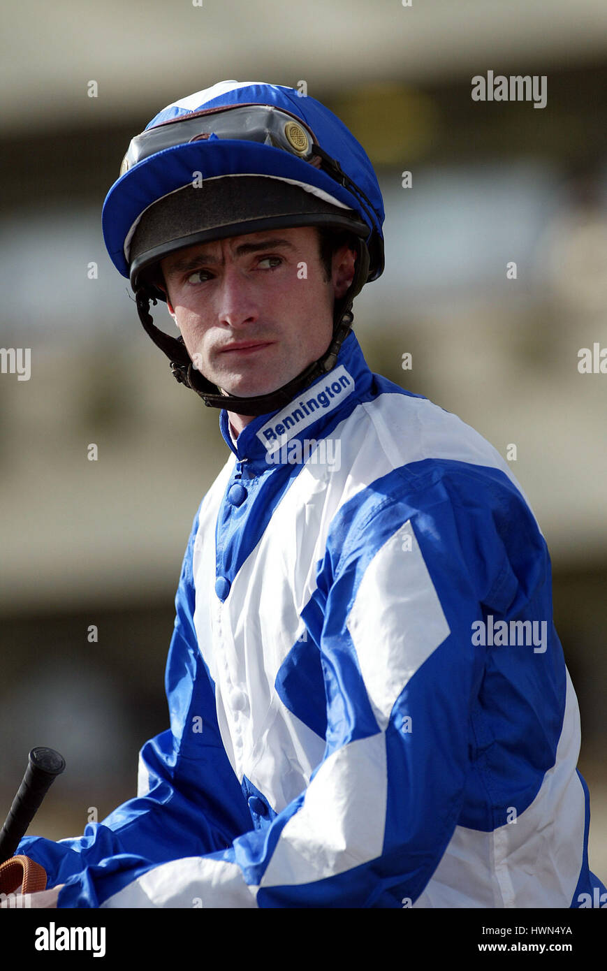 DANE O'NEILL JOCKEY DONCASTER RACECOURSE DONCASTER 22 March 2002 Stock