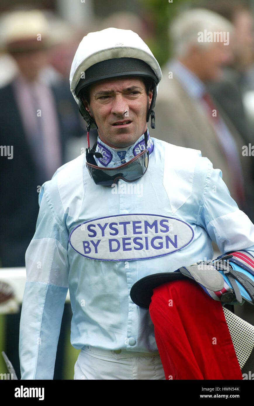 MICHAEL HILLS JOCKEY DONCASTER RACECOURSE DONCASTER 13 September 2002
