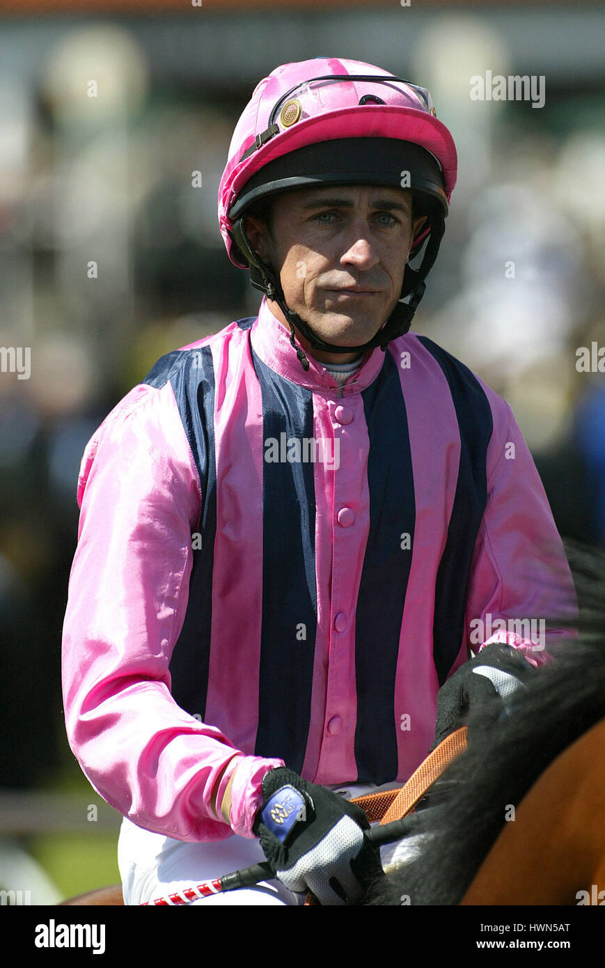 WILLIE RYAN JOCKEY NEWMARKET RACECOURSE NEWMARKET 25 May 2002 Stock