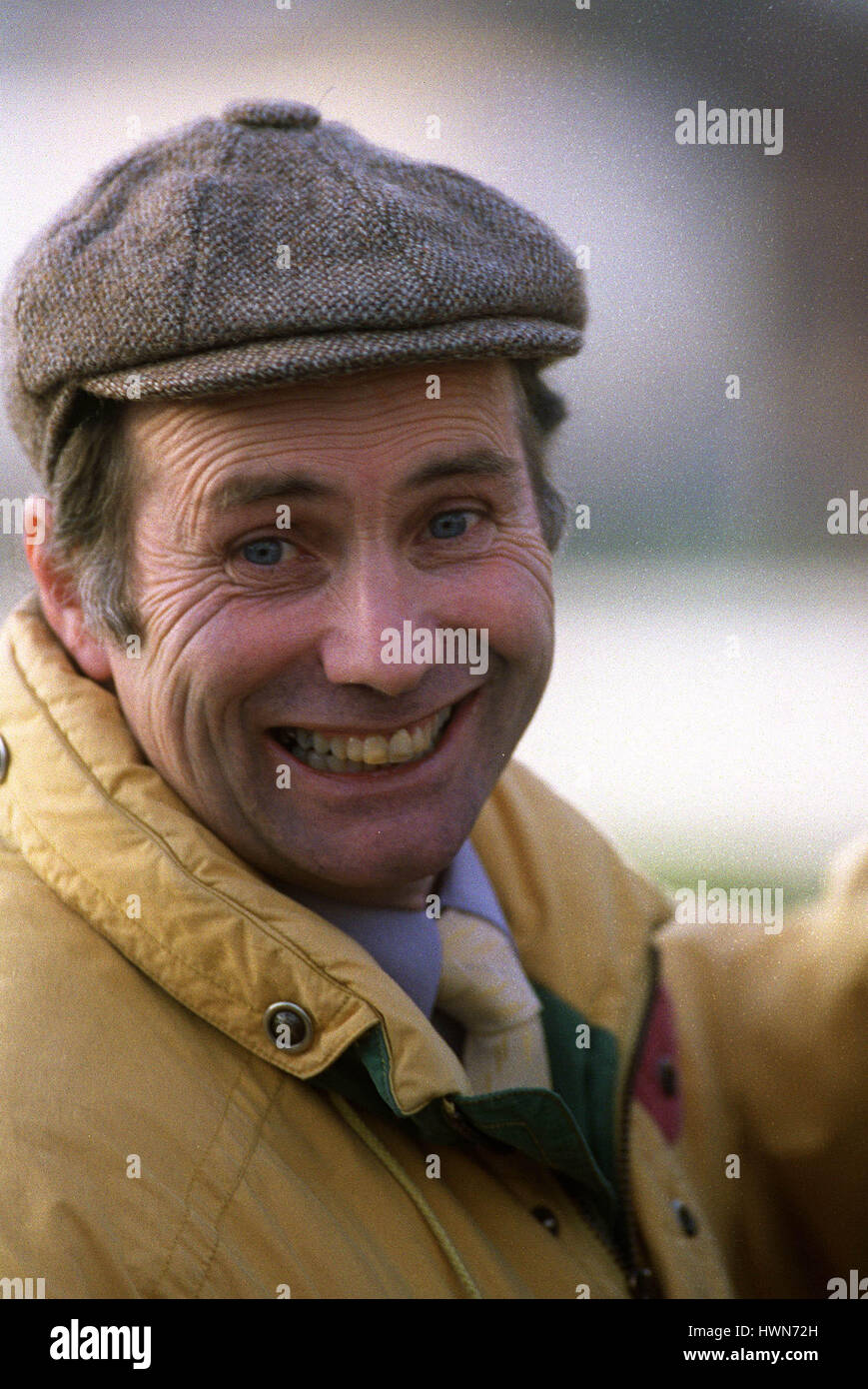 GEORGE MOORE RACE HORSE TRAINER WETHERBY RACECOURSE WETHERBY ENGLAND 08 ...