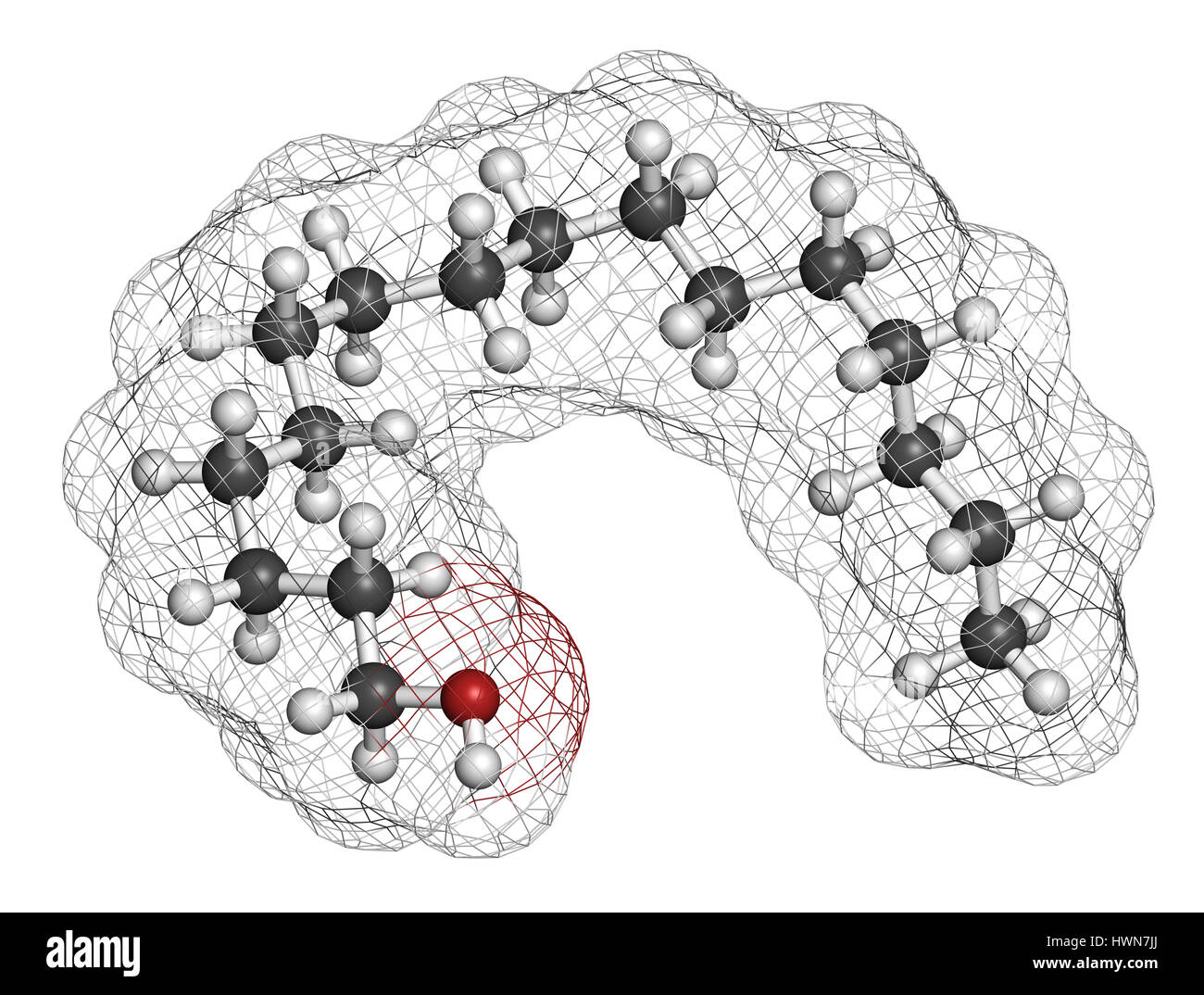 Cetyl Alcohol Palmityl Alcohol Molecule Used In Cosmetic Industry As  Emulsifying Agent In Pharmaceutical Preparations Structural Chemical  Formula Molecule Model Stock Illustration - Download Image Now - iStock