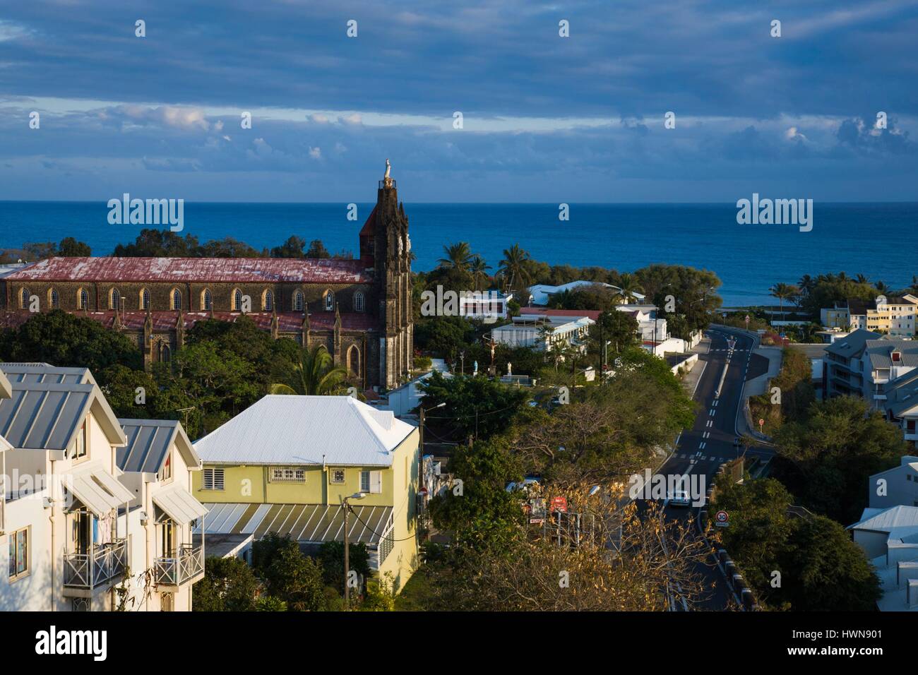 France, Reunion Island, StDenis, Note Dame de la Delivrance church