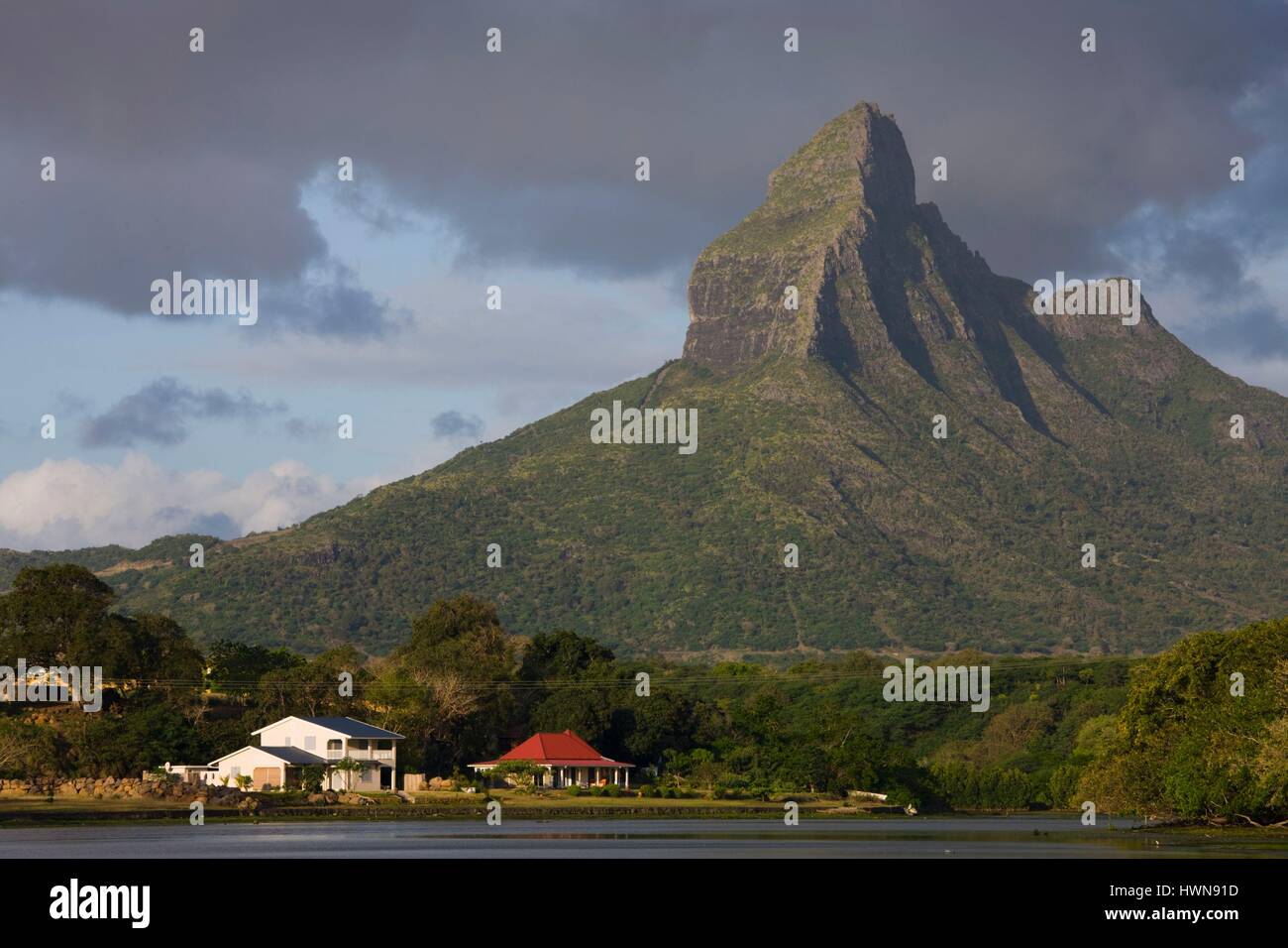 Mauritius, Western Mauritius, Tamarin, Montagne du Rempart mountain (el