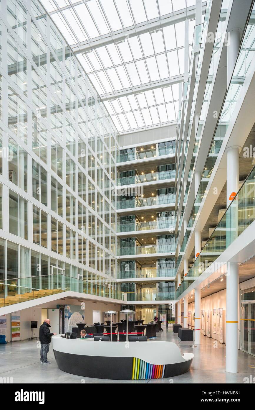 Belgium, Brussels, Tour & Taxis, Brussels Environment, headquarters of the Brussels Institute