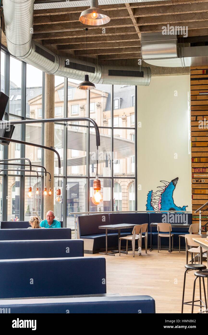 Belgium, Brussels, BrewDog, a traditional beer bar opened by Scotland's