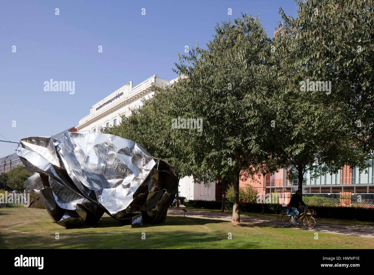 France, Rhone, Lyon, The International Cité. Contemporary art museum Stock Photo Alamy