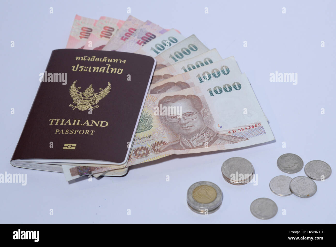 Banknotes of thai baht hi-res stock photography and images - Alamy