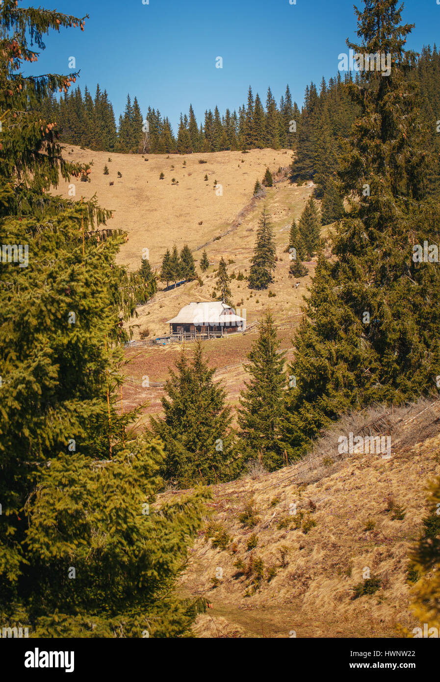 Wooden mountain house hires stock photography and images Alamy