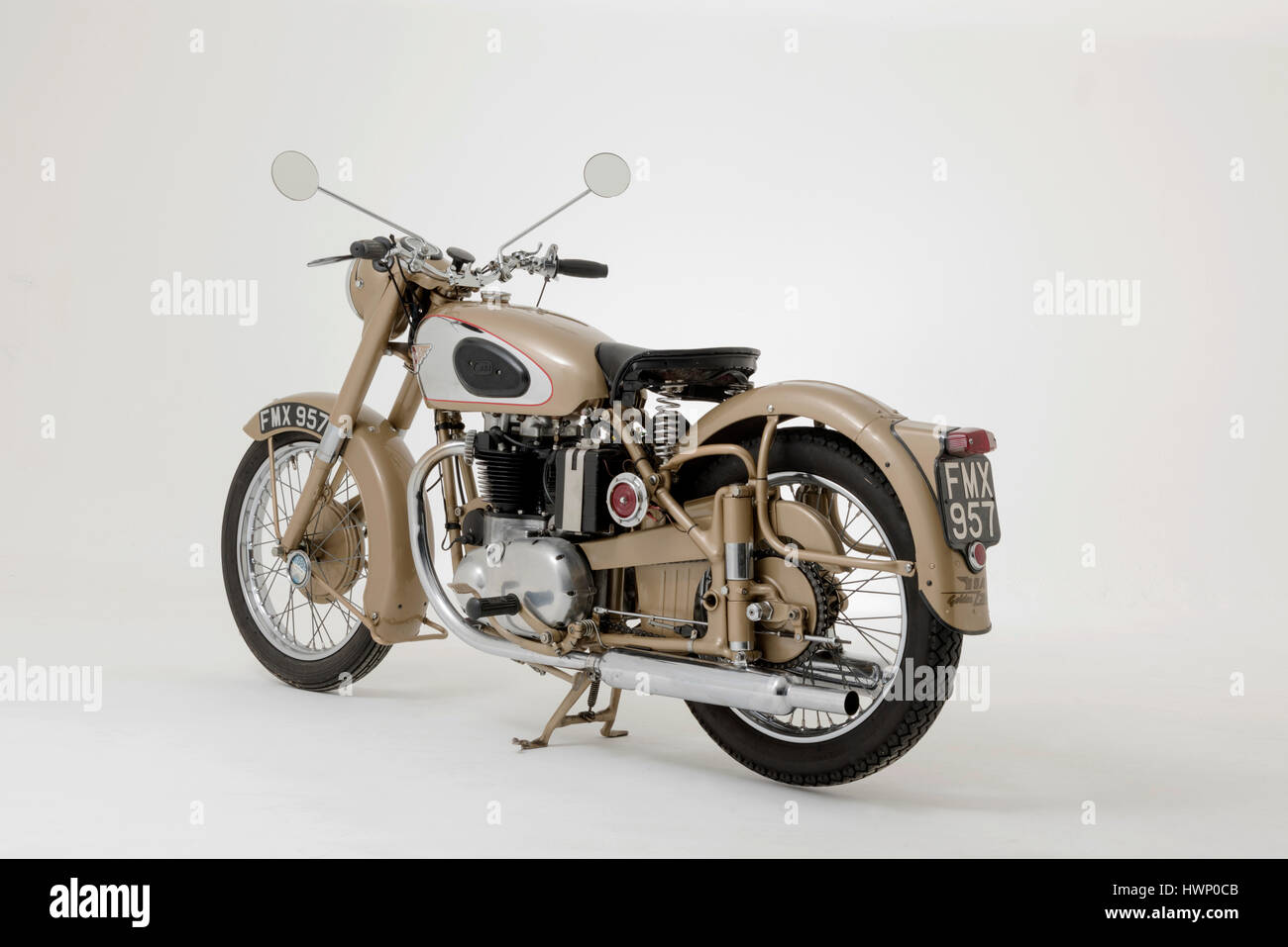 2017-P-6 1954 BSA Golden Flash Stock Photo