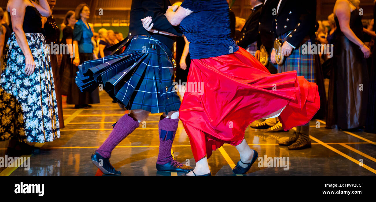 Kilts dancing hi-res stock photography and images - Alamy