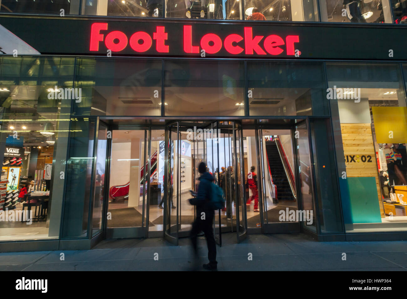 Nike shoe foot locker hi-res stock photography and images - Alamy