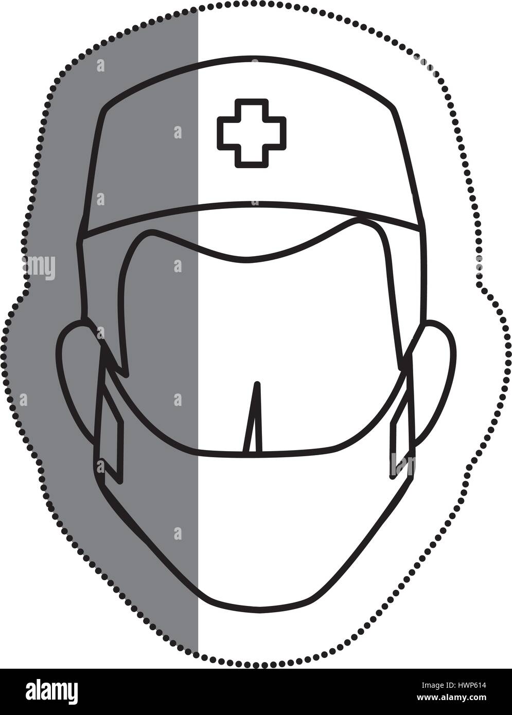 doctor avatar character icon vector illustration design Stock Vector ...