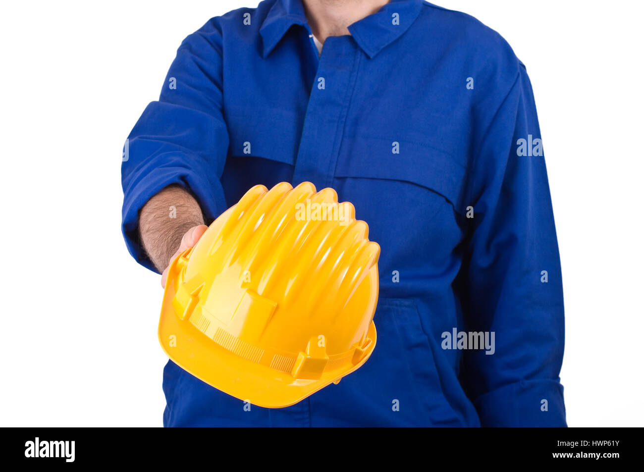 Blue collar worker Stock Photo - Alamy