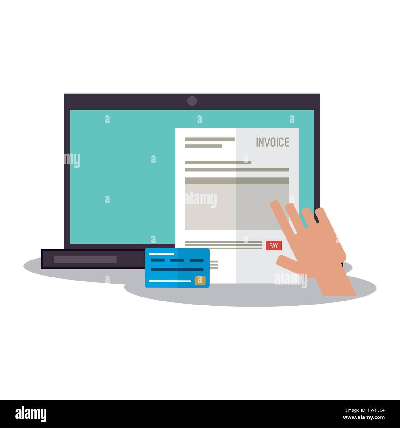invoice economy related icons image Stock Vector Image & Art - Alamy