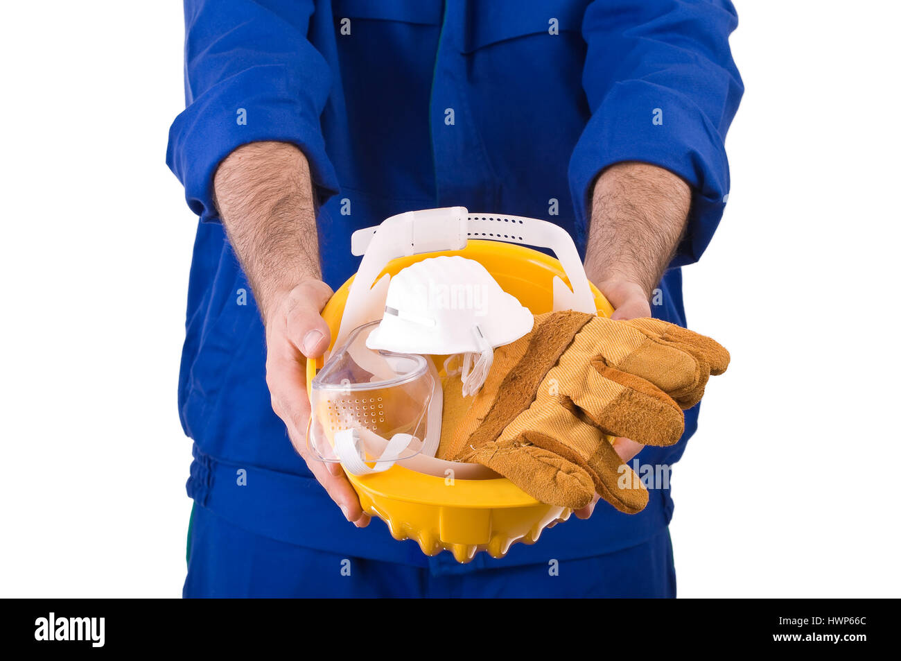 Blue collar worker Stock Photo - Alamy
