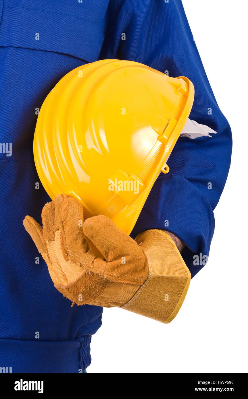 Blue collar worker Stock Photo - Alamy