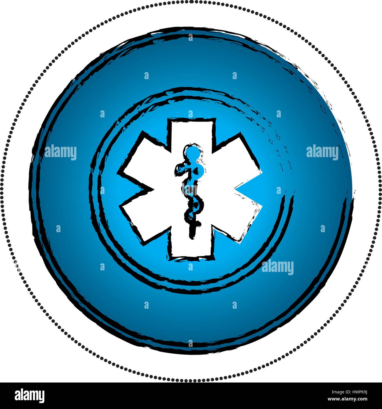 caduceus medical symbol icon vector illustration design Stock Vector ...
