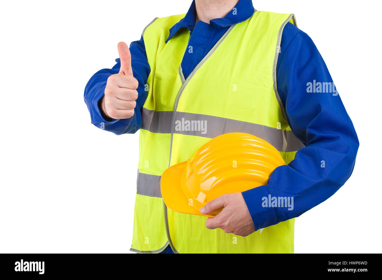 Blue collar worker Stock Photo Alamy