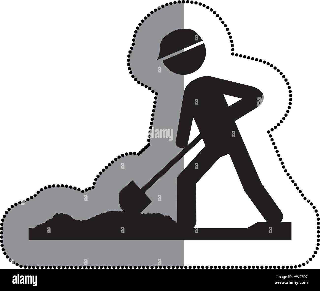 road sign under construction vector illustration design Stock Vector ...