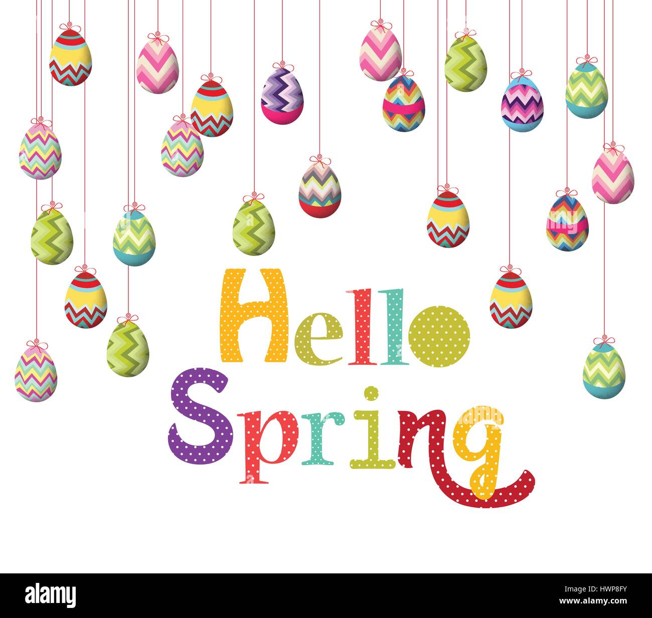 Yellow easter egg bow Stock Vector Images Alamy