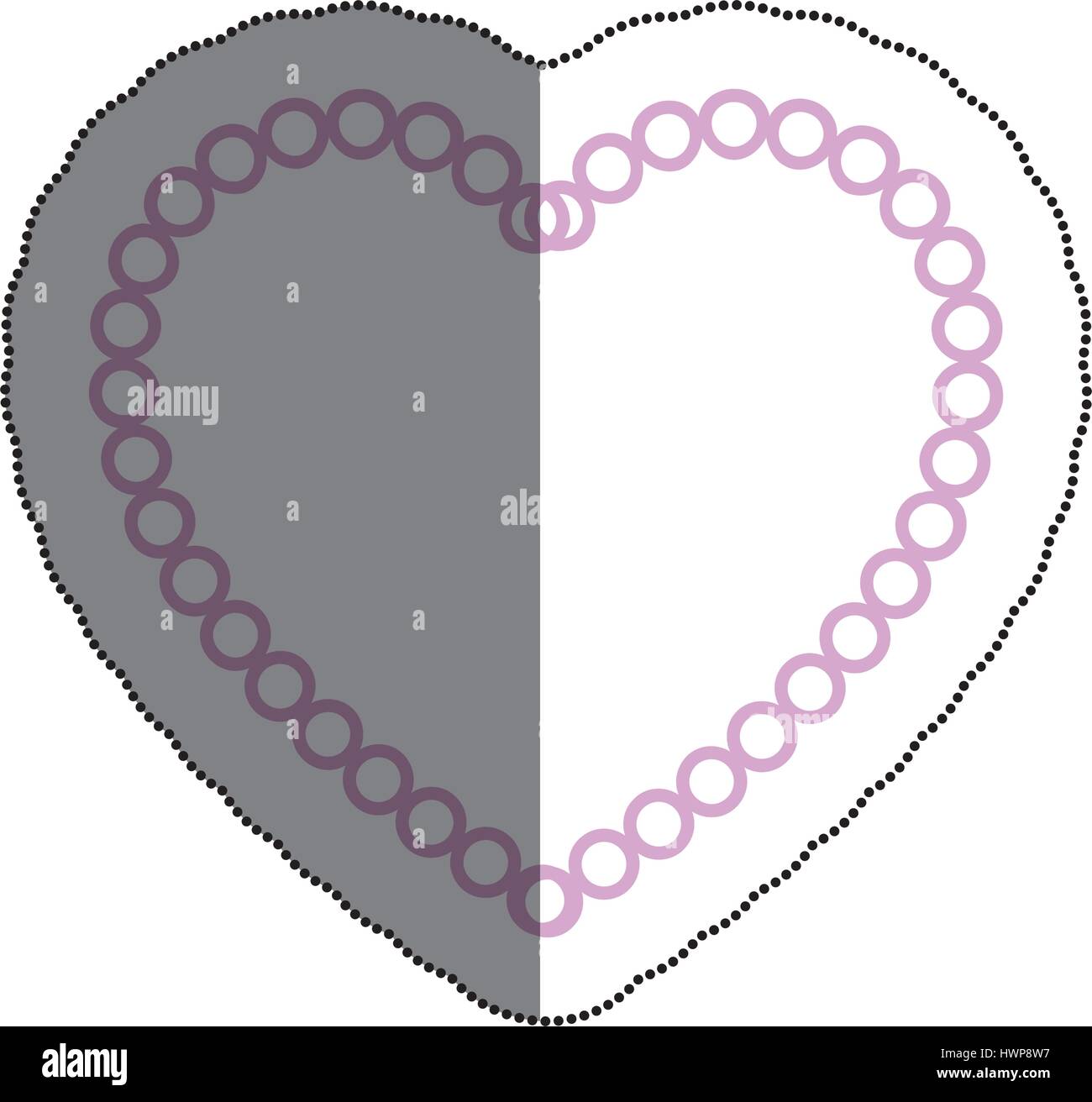 love card with heart vector illustration design Stock Vector Image ...