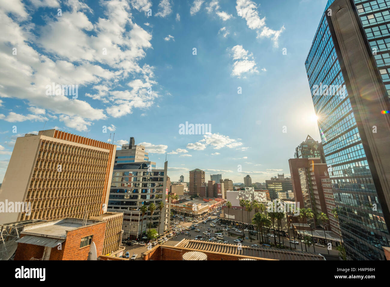 Harare is the capital city of Zimbabwe Stock Photo - Alamy