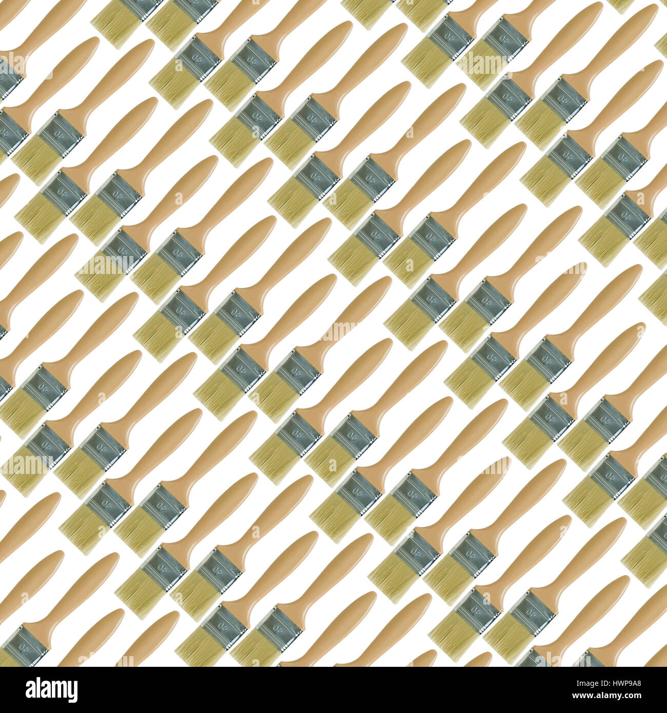 Paintbrush Roll Pattern Paintbrushes pattern hi-res stock photography and images - Alamy