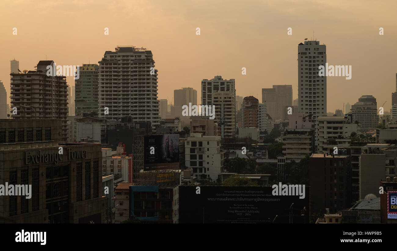 High-rise buildings in downtown Bangkok Stock Photo - Alamy
