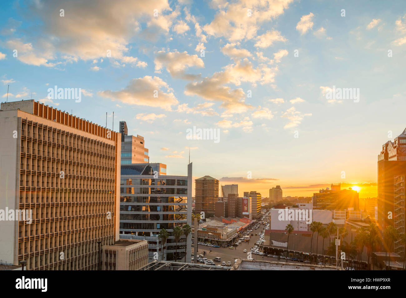 Harare is the capital city of Zimbabwe Stock Photo - Alamy