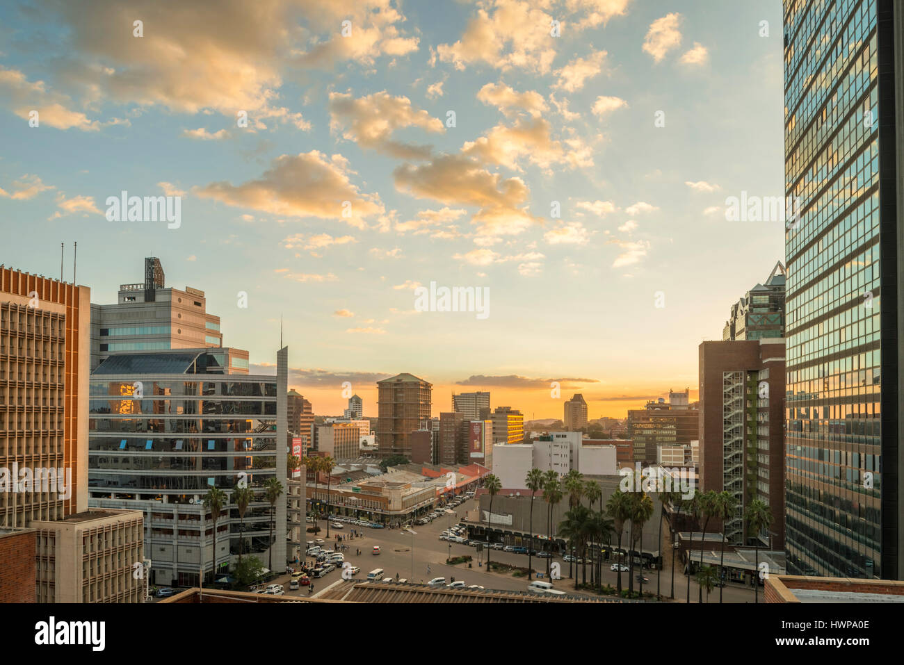 Harare is the capital city of Zimbabwe Stock Photo - Alamy