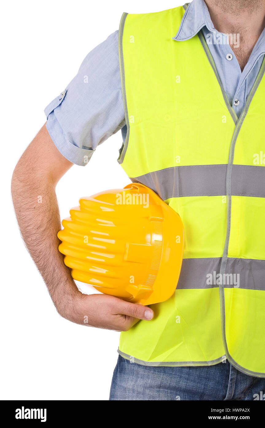 Blue collar worker Stock Photo Alamy