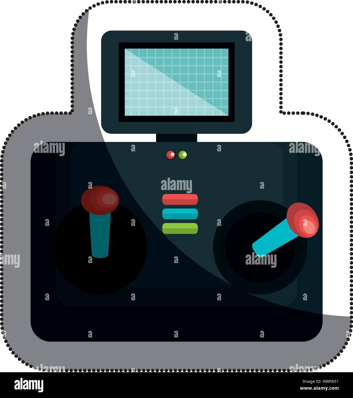 drone remote control isolated icon Stock Vector Image & Art - Alamy