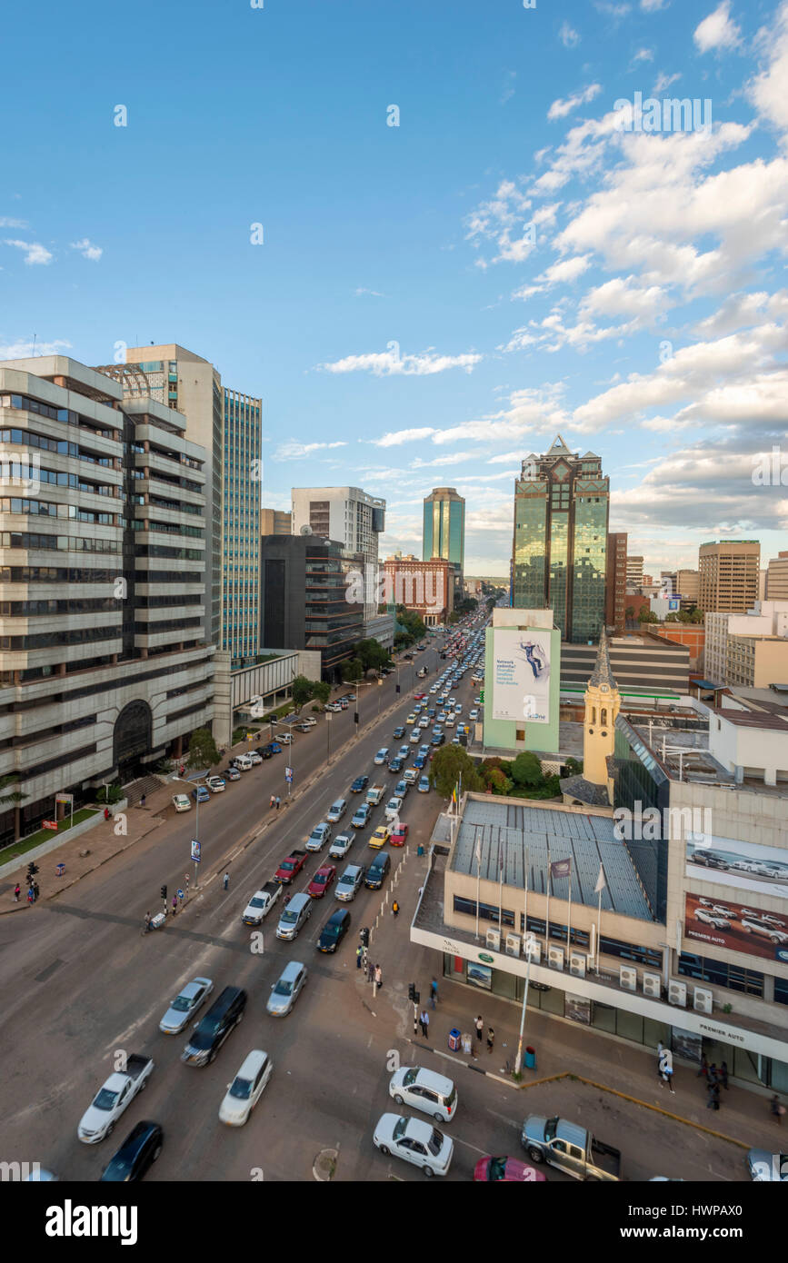 Harare is the capital city of Zimbabwe Stock Photo - Alamy