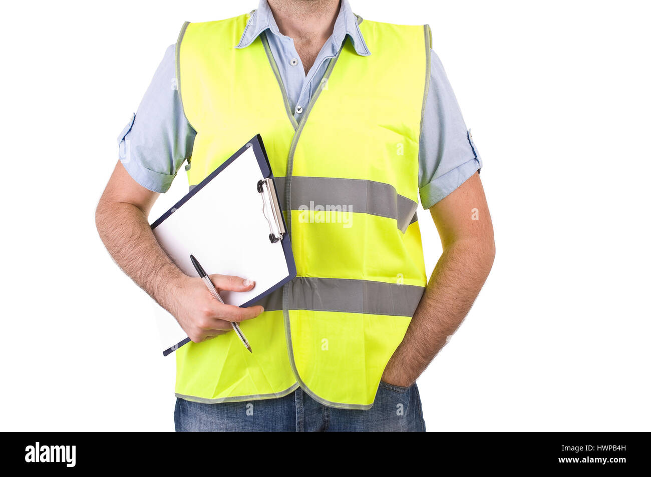 Blue collar worker Stock Photo - Alamy