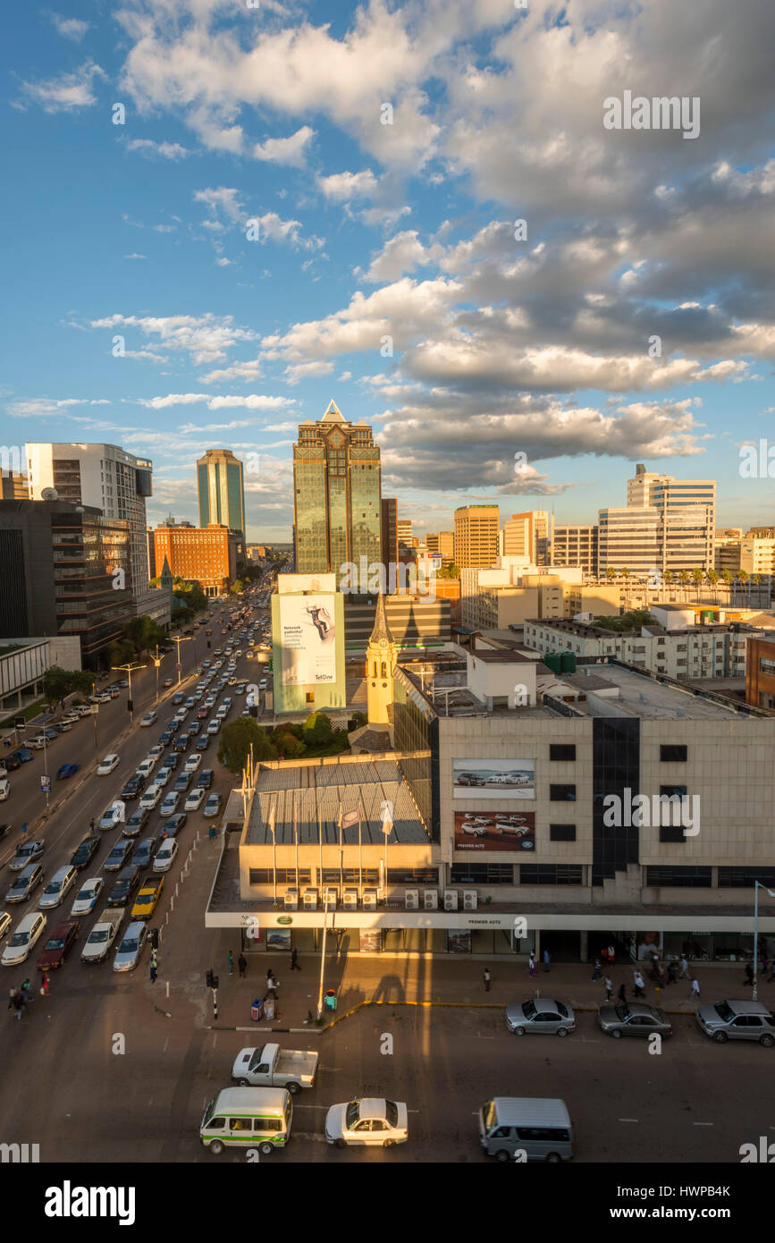 Harare is the capital city of Zimbabwe Stock Photo - Alamy