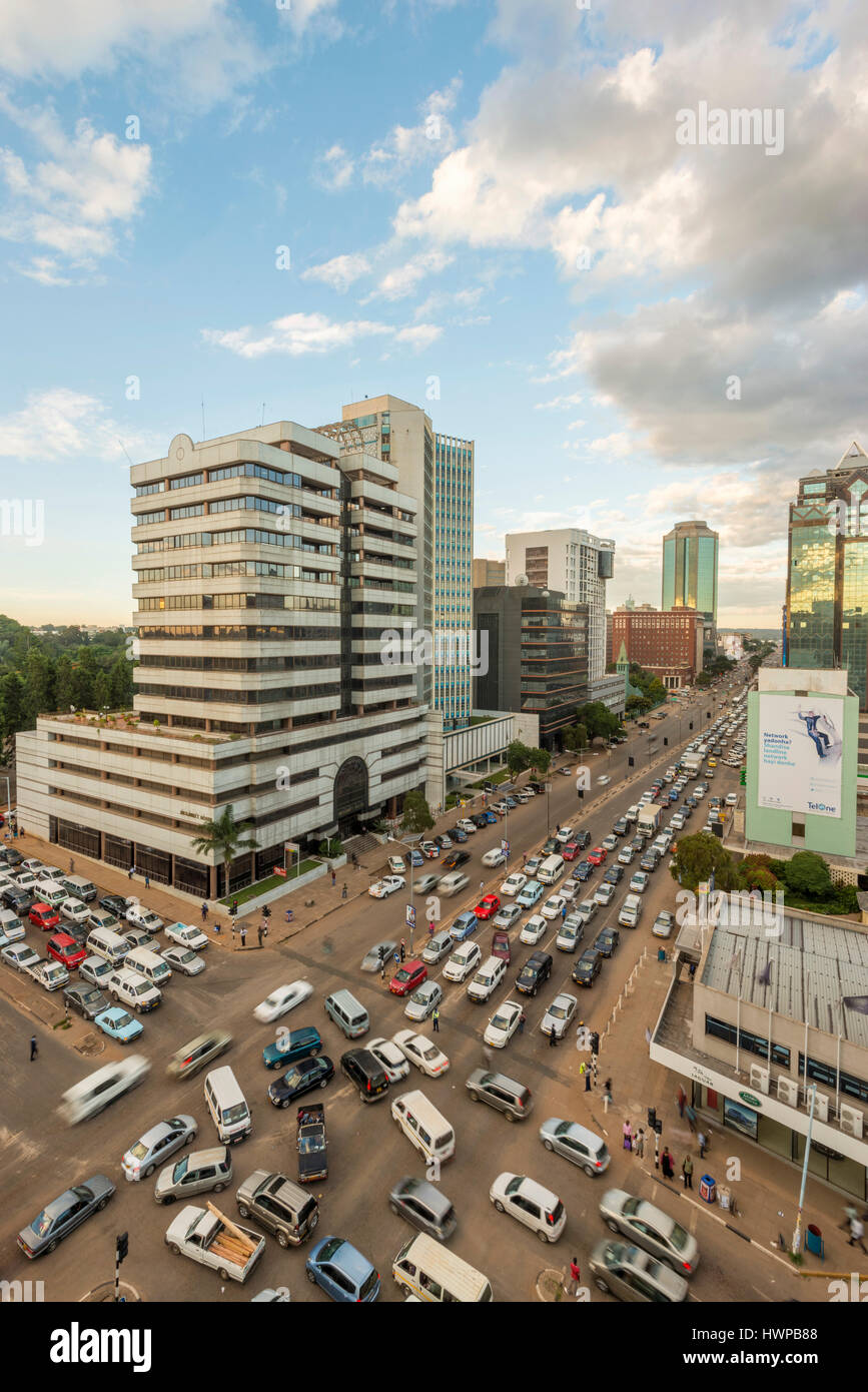 Harare is the capital city of Zimbabwe Stock Photo - Alamy