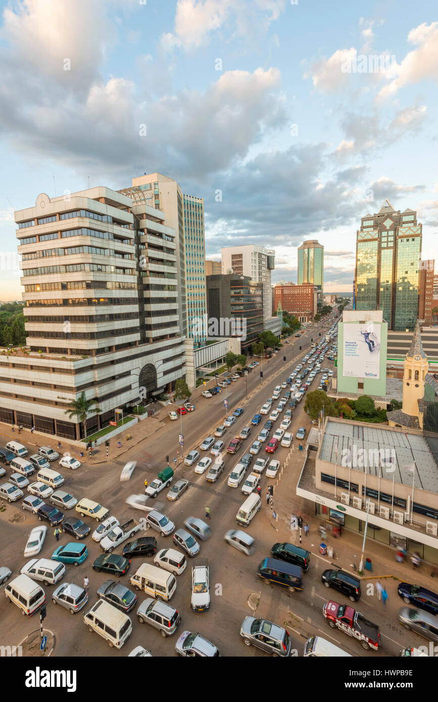 Harare is the capital city of Zimbabwe Stock Photo - Alamy