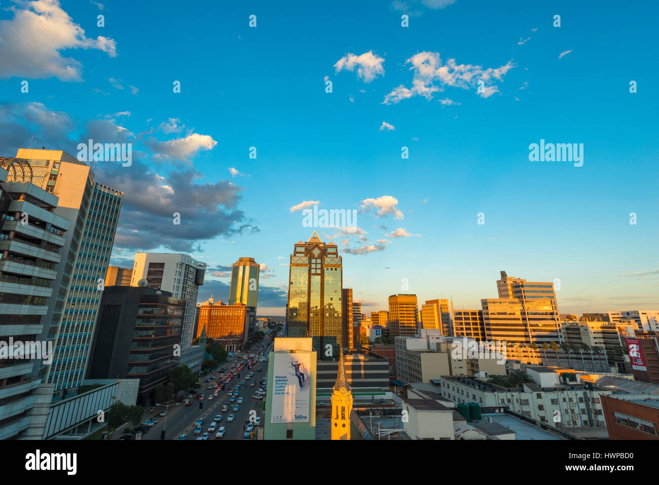 Harare is the capital city of Zimbabwe Stock Photo - Alamy