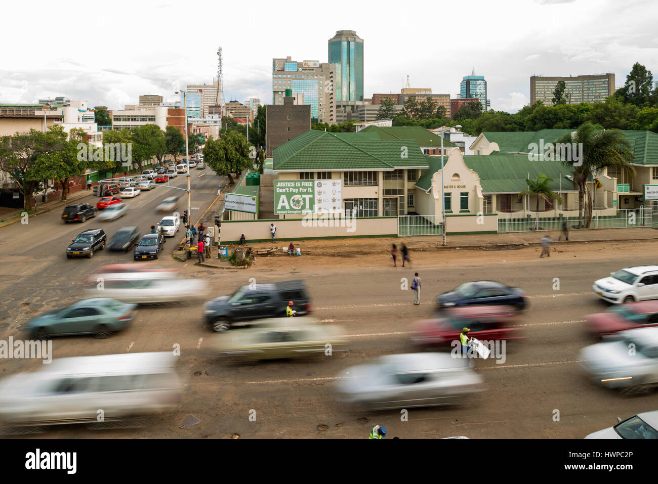 Harare is the capital city of Zimbabwe Stock Photo - Alamy