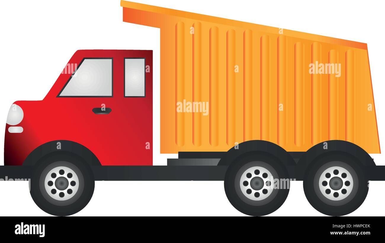 dump truck icon Stock Vector Image & Art - Alamy