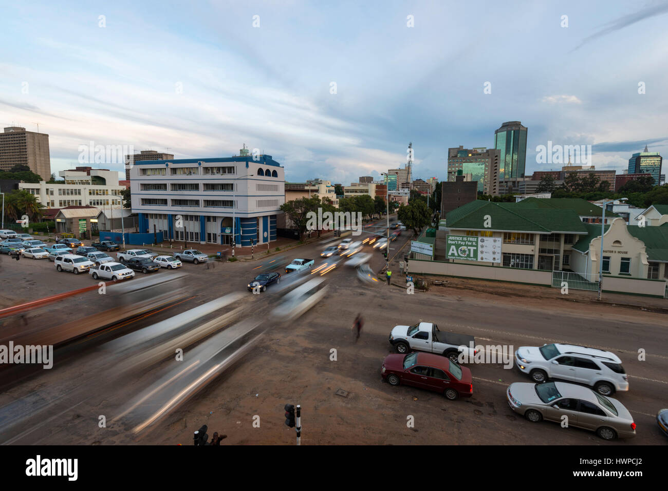 Harare is the capital city of Zimbabwe Stock Photo - Alamy