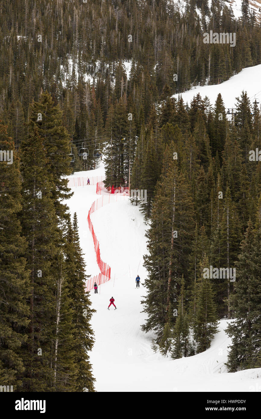 Loveland colorado ski mountain area snow Stock Photo Alamy