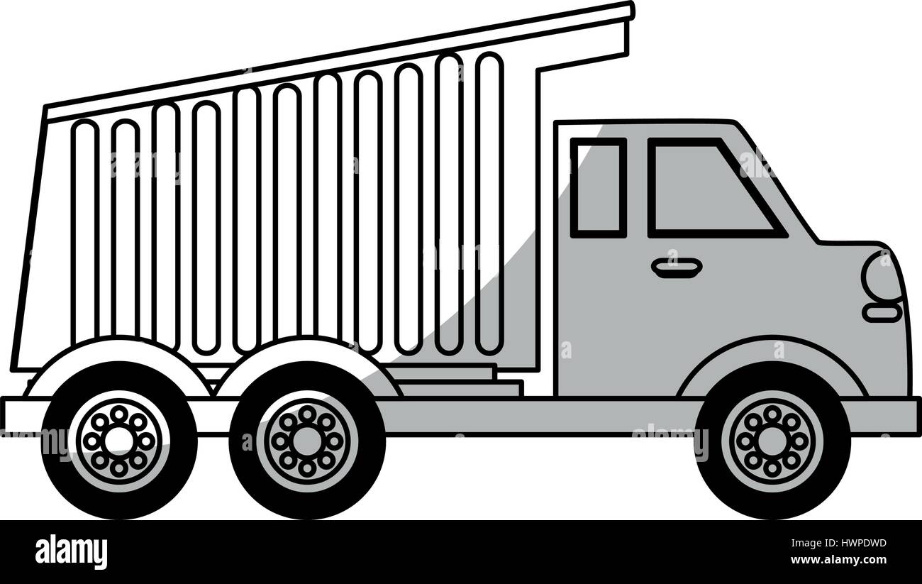 dump truck icon Stock Vector Image & Art - Alamy