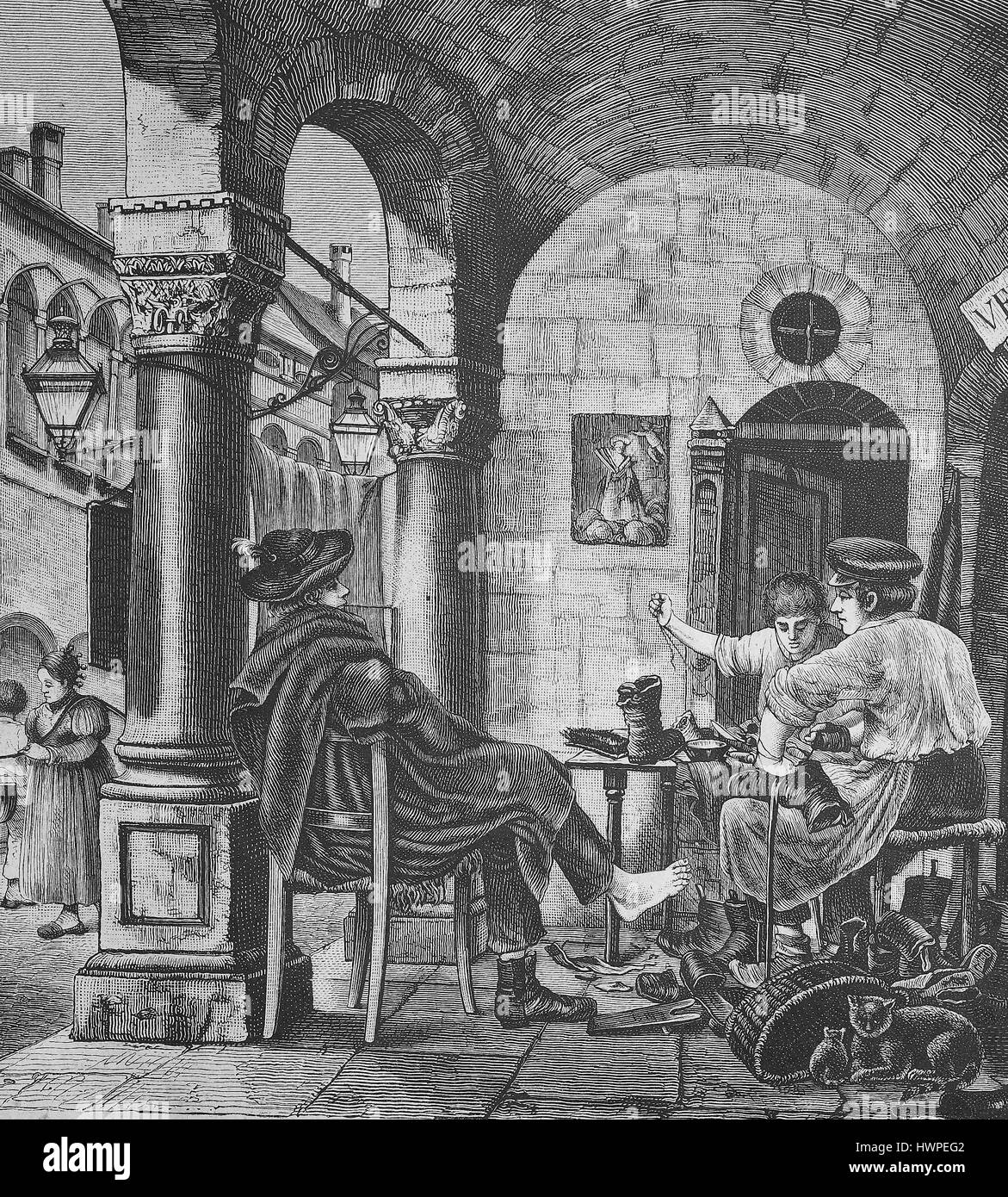 Shoemakers Workshop Shoemaker Shoemaker S Workshop In Padua Italy