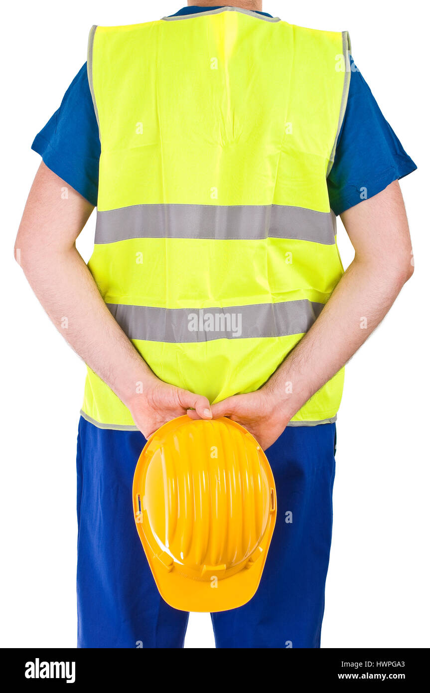 Blue collar worker Stock Photo Alamy