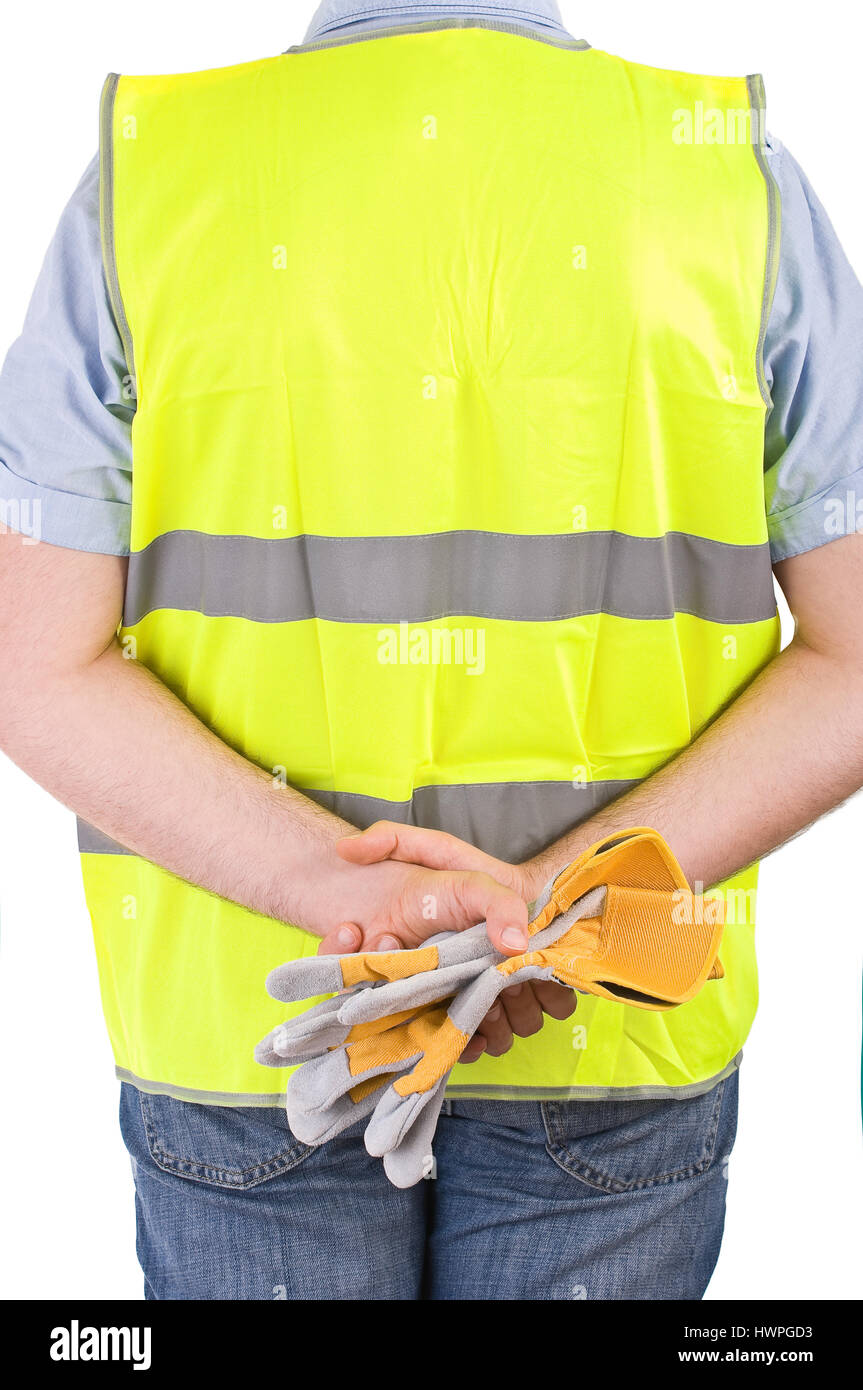 Blue collar worker Stock Photo Alamy